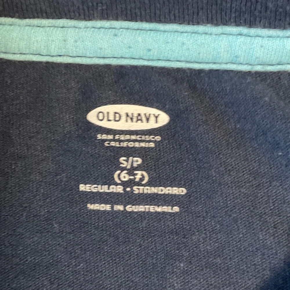Old Navy Kids Tee with Multicolor 'Dude Chill' Graphic